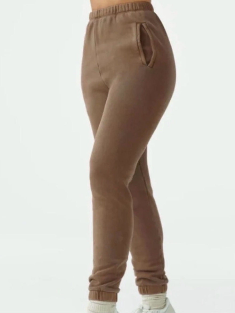 Joah Brown Empire Cocoa Brown Jogger Sweatpants Size S/M